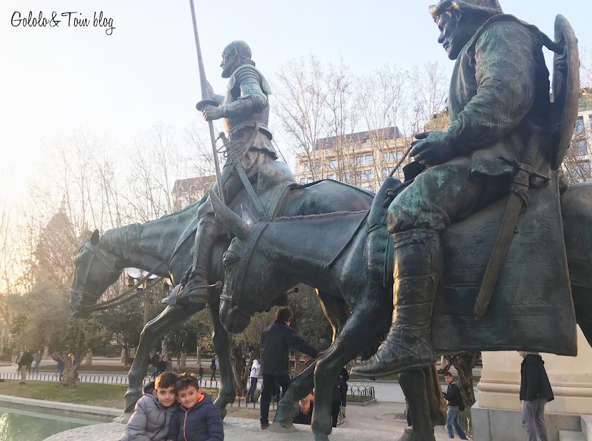 Visitar la Plaza de España con niños