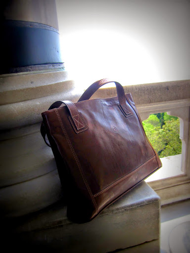 My Maxwell Scott Athena bag at Hagia Sofia, Istanbul