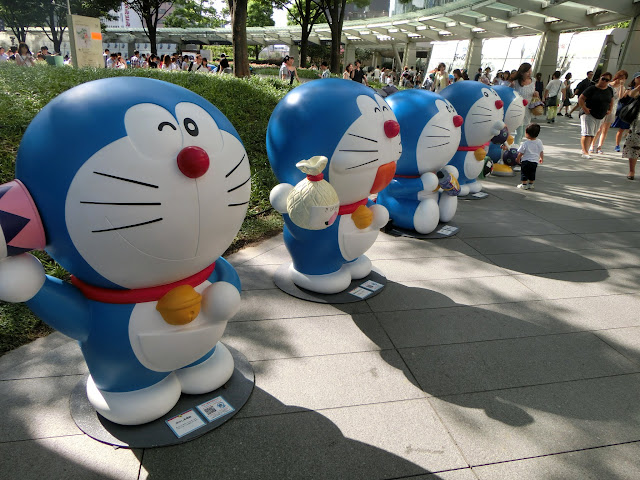 ドラえもん 大集合 六本木ヒルズ 夏祭り アラフォーol マタニティー 子育て Diary