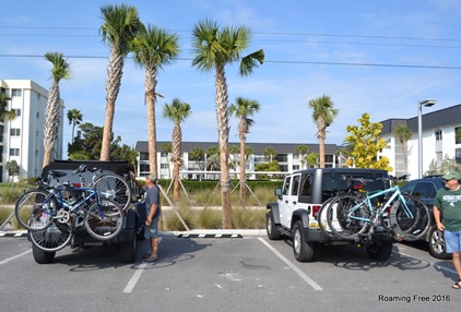 Arriving at Siesta Key Beach