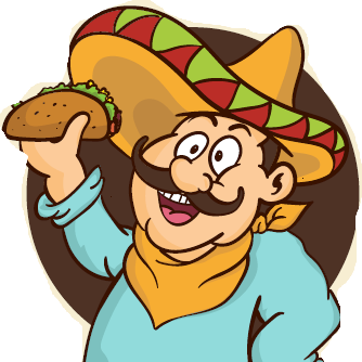 Macho Tacos and Burger logo