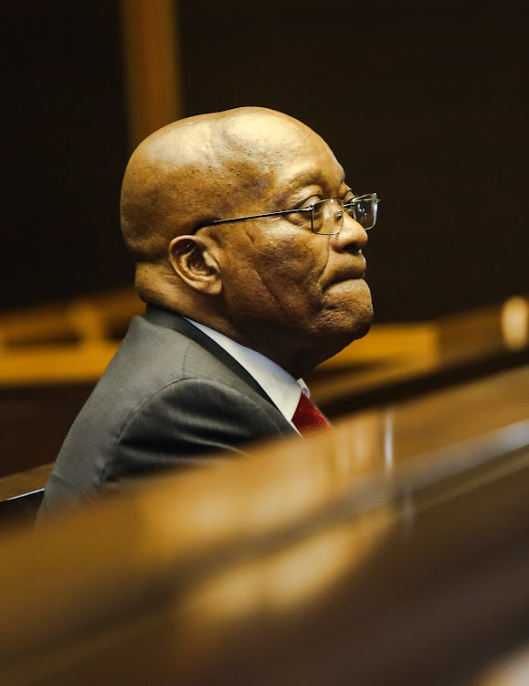 Former President Jacob Zuma in the PMB High Court for his 3rd appearance on charges of fraud and corruption