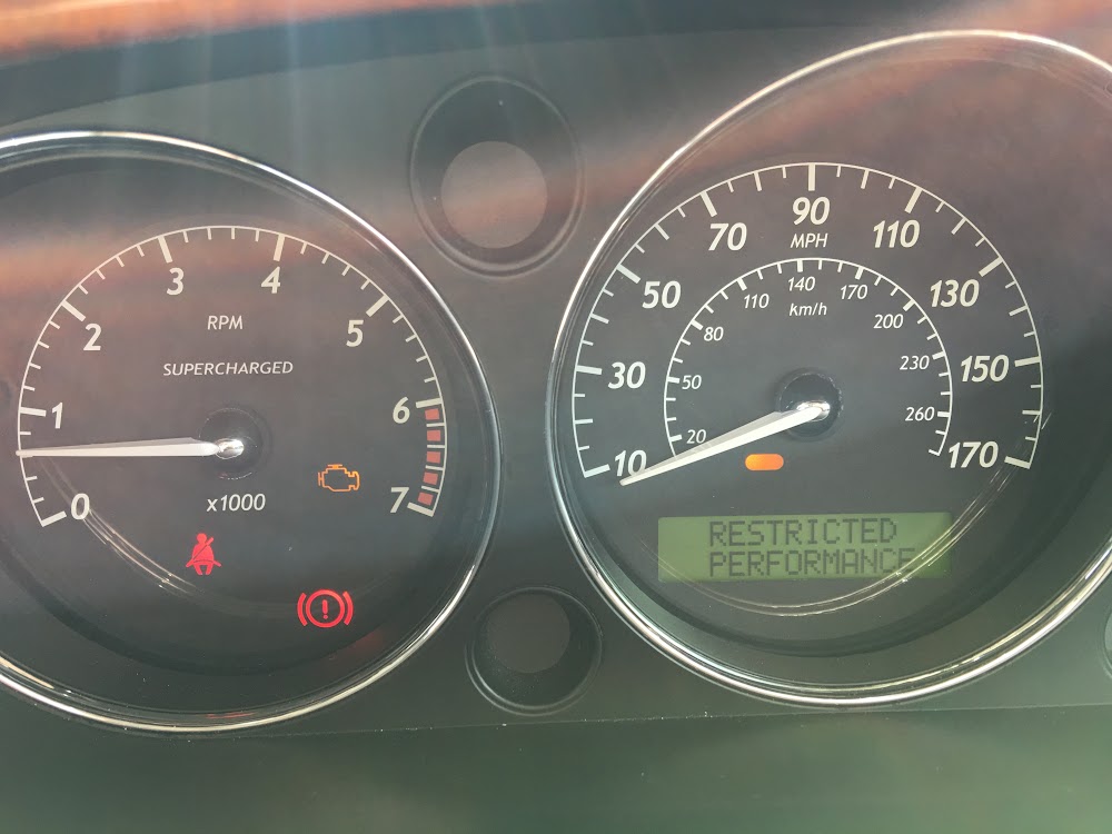 Learn about 46+ imagen 2000 jaguar xj8 restricted performance message