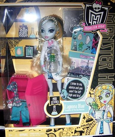 Monster High - Classroom Playset - Lagoona Blue y Ciencia Loca (Mad Science)