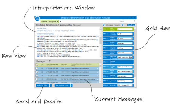 HL7 Soup window definitions