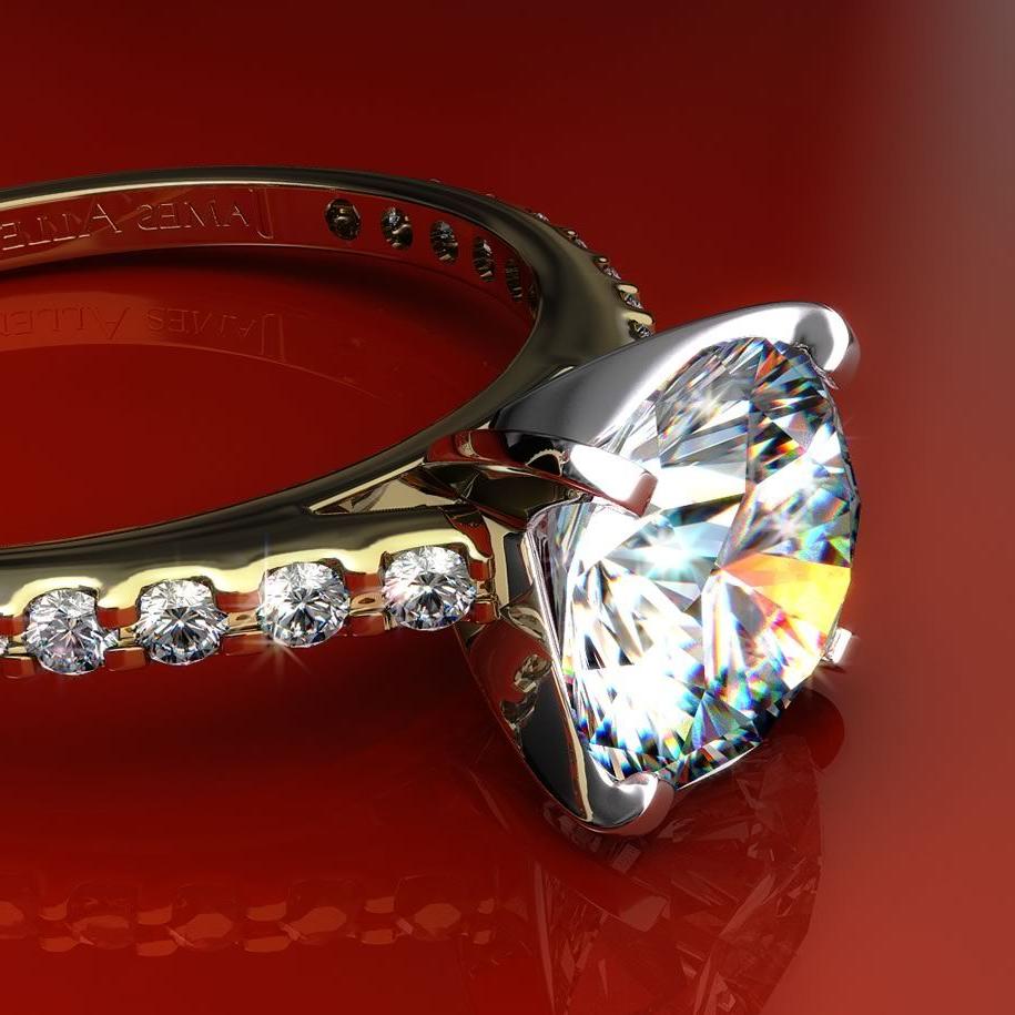 Glitter Diamond Wedding Ring1