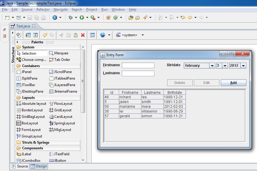 java homework projects a netbeans gui swing programming tutorial