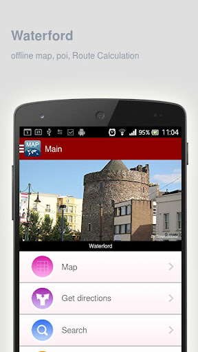 Waterford Map offline