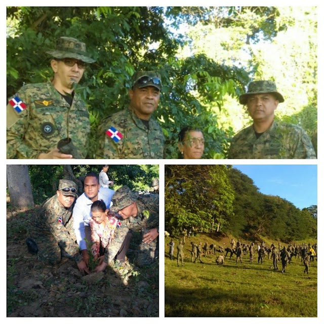 DGECEMERD REALIZAN GRAN JORNADA DE REFORESTACIÓN EN ZONA FRONTERIZA DAJABÓN RÍO MASACRE