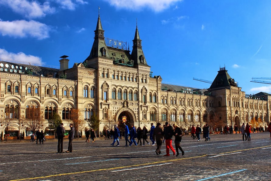 GUM Red square moscow