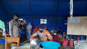 Polri Gelar Operasi Kemanusiaan Aman Nusa II Tanggulangi Erupsi Gunung Semeru 