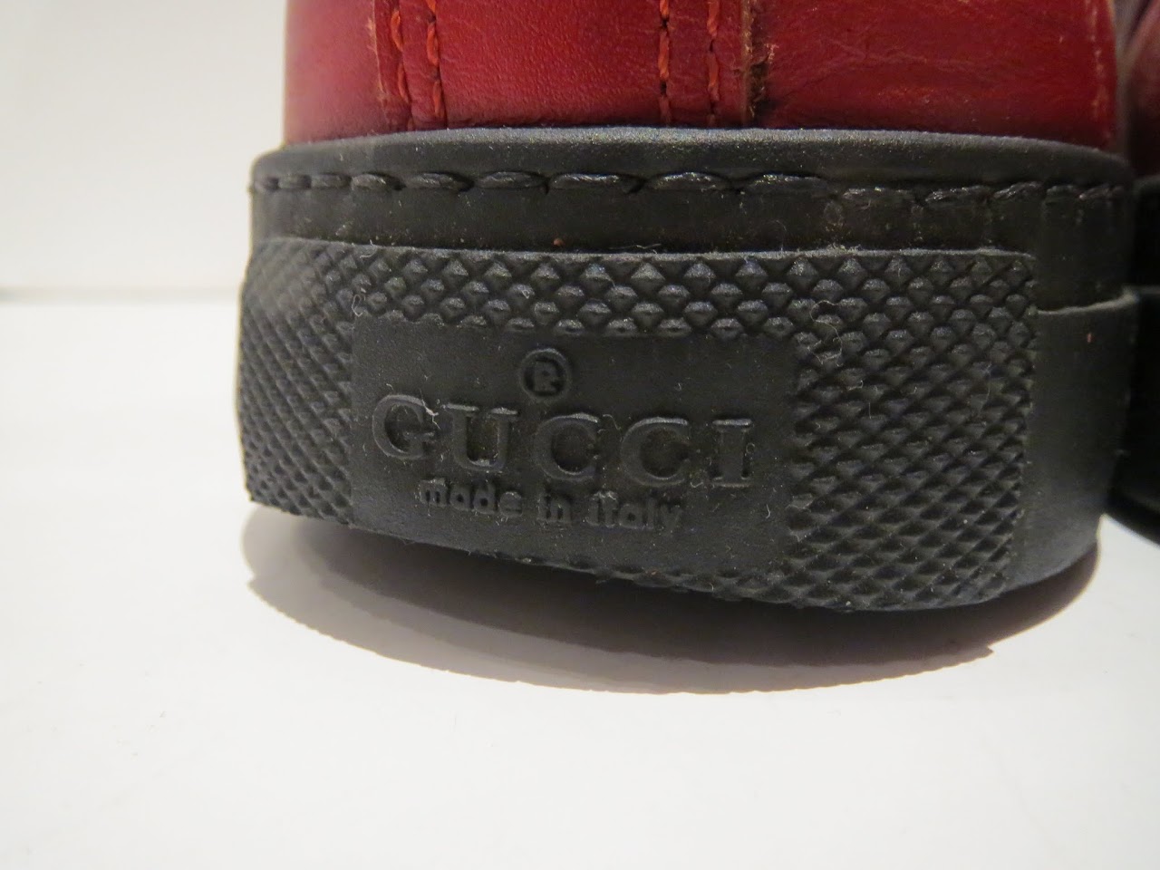 Gucci Fire Engine Red High-tops