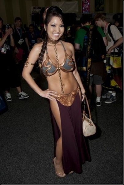 Princess Leia - Golden Bikini Cosplay_865825-0024