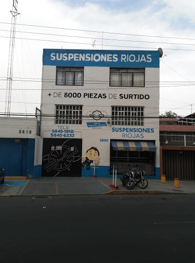 SUSPENSIONES RIOJAS, Av. Tlahuac 5930, Tlahuac, Santa Ana Poniente, 13300 Ciudad de México, CDMX, México, Taller de reparación de automóviles | Cuauhtémoc