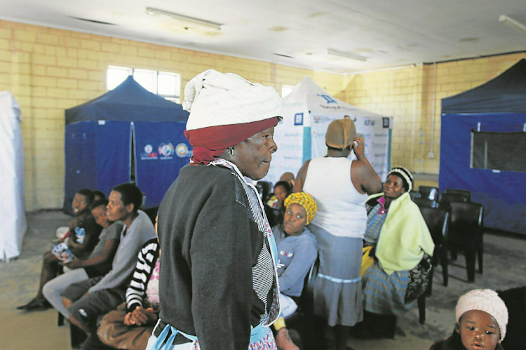 A satellite clinic has been set up in Ducats township, bringing healthcare to the needy community