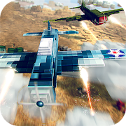 Blocky Dogfight Airplane Game  Icon