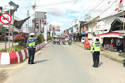 SAT LANTAS POLRES TORUT AJAK WARGA AMBIL SIKAP SEMPURNA PERINGATI HUT RI KE 76