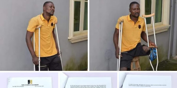 Amotekun shoot Bike man in Ondo, leading to amputation of leg, Barr. Tope Temokun vouch for Justice 