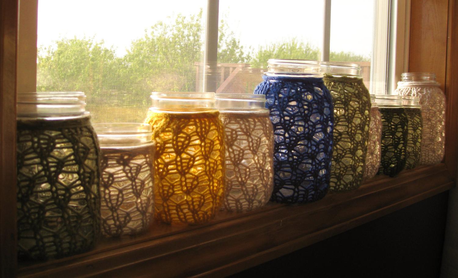 Mason Jar Wedding Centerpieces