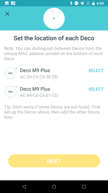 การเพิ่มสถานี Deco M9 Plus ลงในตาข่าย