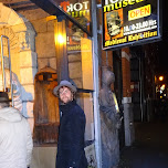 entrance of the Amsterdam Torture Museum in Amsterdam, Netherlands 