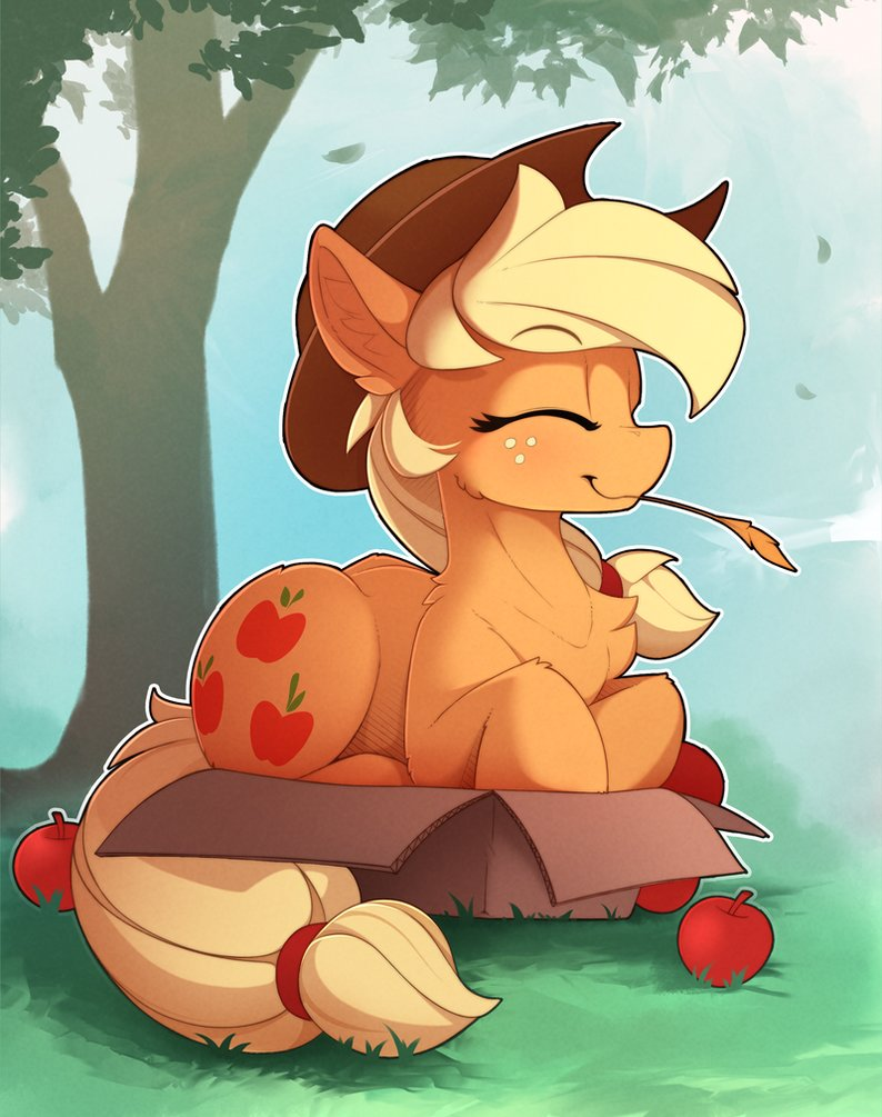 applejack fan art