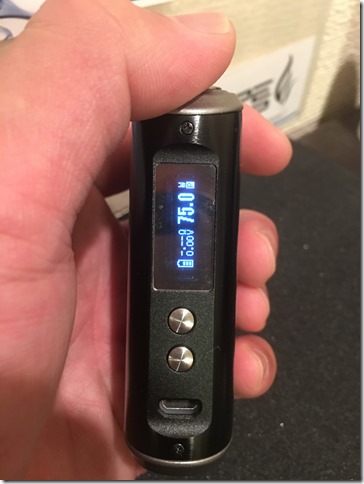 IMG 8722 thumb2 - 【見た目重視！ステルス系フルメタルMOD】「Rofvape Witcher Box Mod 75W TC（ロフベイプ・ウィッチャー）」【レビュー】~これじゃなきゃダメなの(*'∀'*)？編~