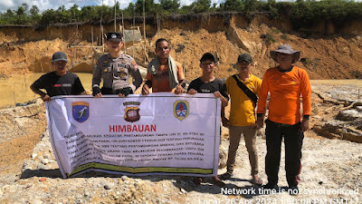 Polsek Ella Hilir Sosialisasikan Himbauan PETI