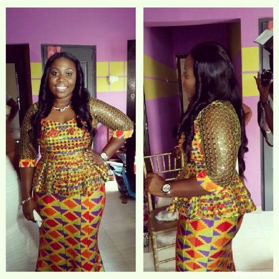 Ghana kente kaba styles for 2017 - Styles Art