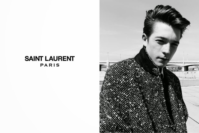 DIARY OF A CLOTHESHORSE: Saint Laurent Menswear Fall Winter 2014 AD ...