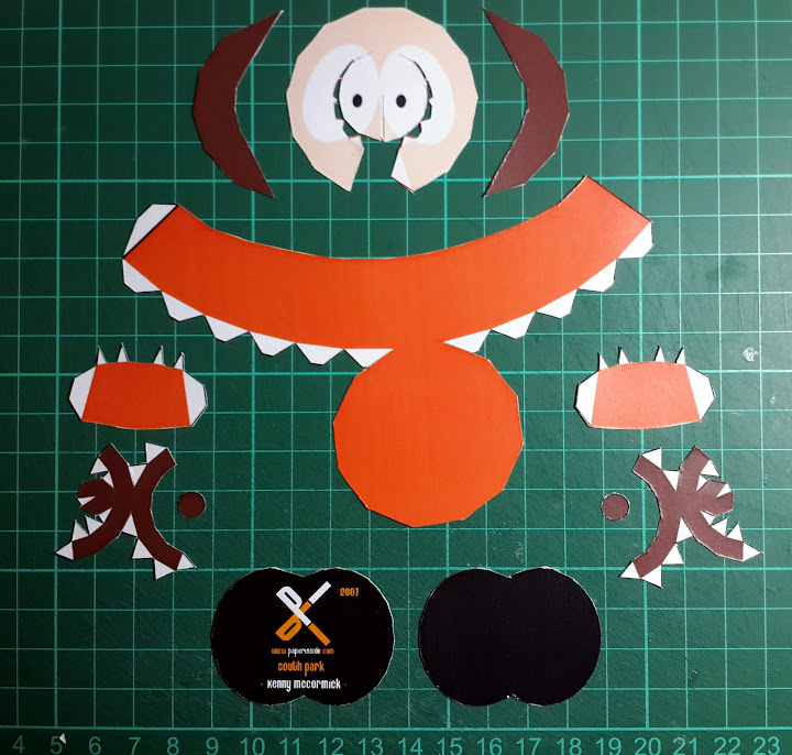 South Park Papercraft Kenny Plantillas Youtube - vrogue.co