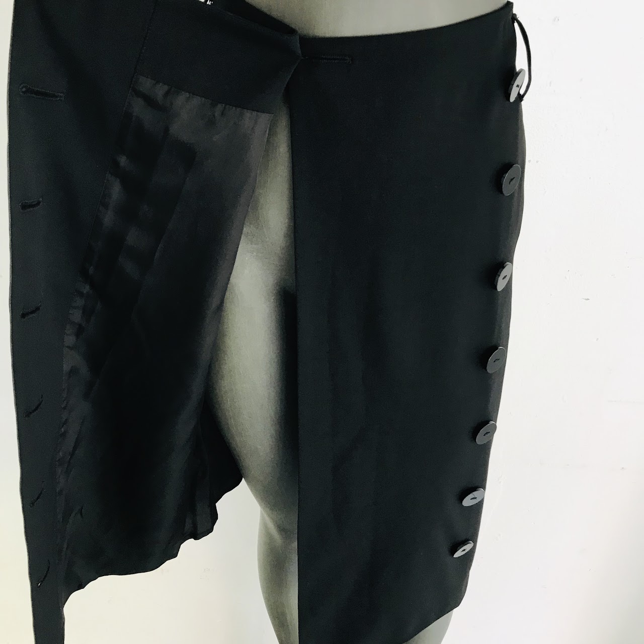 Jean Paul Gaultier Asymmetrical Hem Skirt