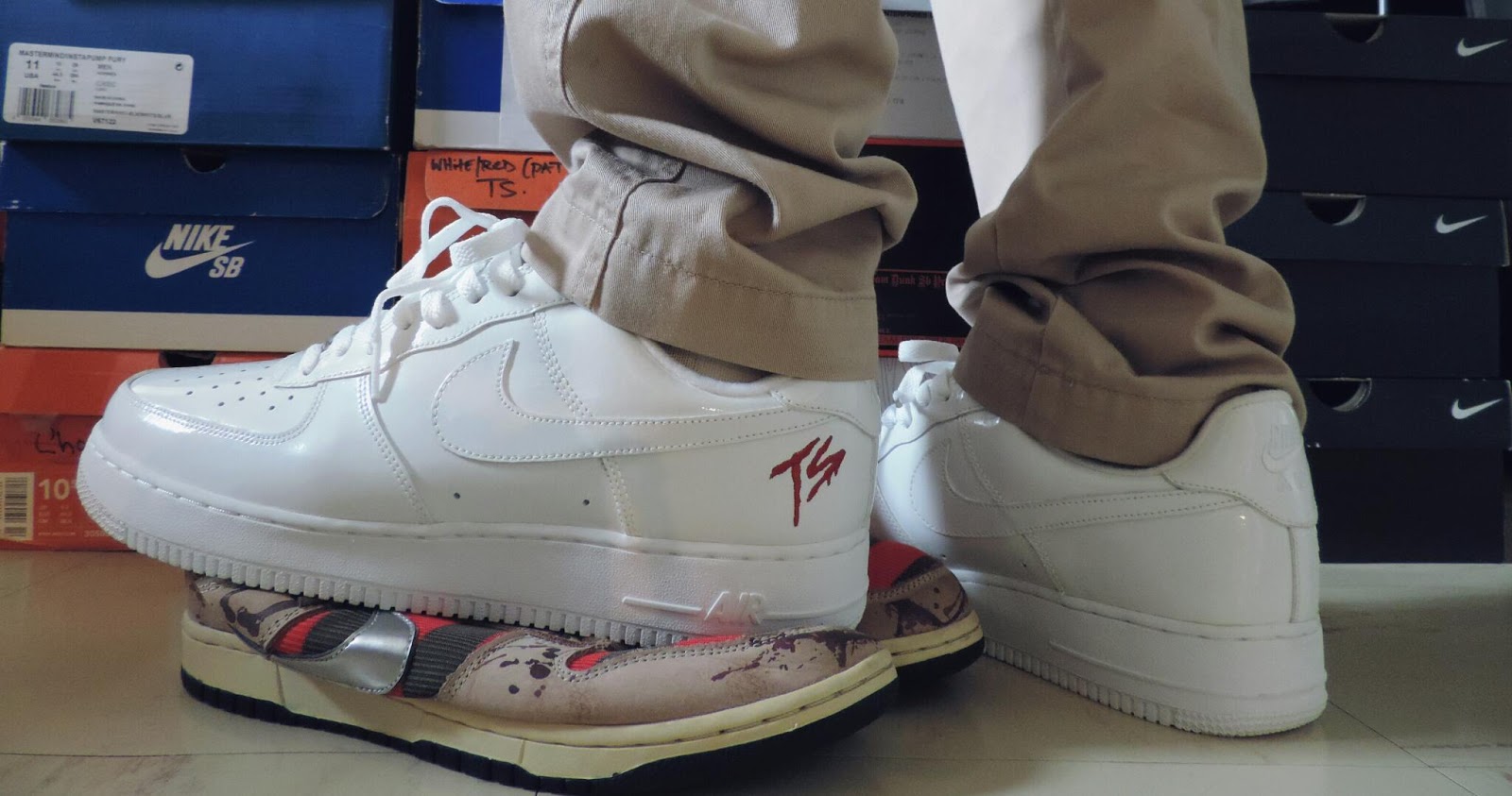 My Kicks Collection: NIKE AIR FORCE 1 TS ( TERROR SQUAD ) FAT JOE