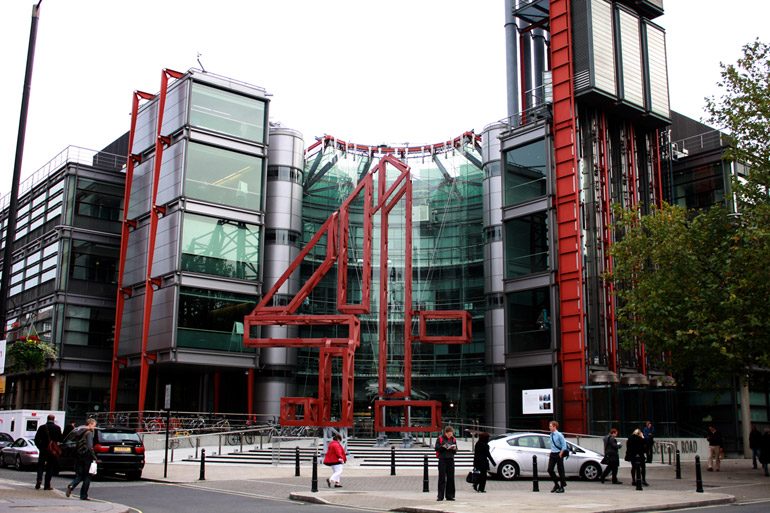 london architecture channel 4 studio