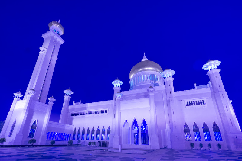 Brunei Old Mosque Light-up5