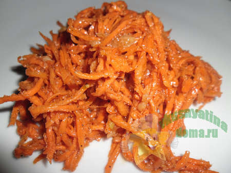 Корейская морковка в домашних условиях