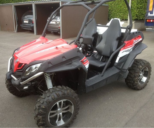 quad kymco 800