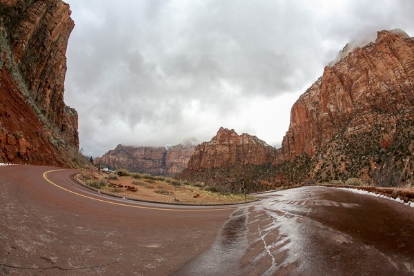 4- driving thru zion