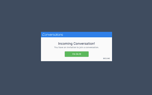 Dealer Inspire Conversations - Notifications