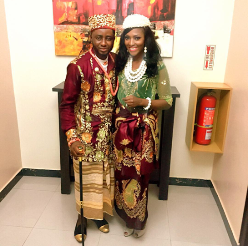 Nollywood  Actress Ene Audu marries Philip Ojire Wedding