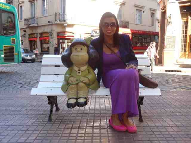 estatua da mafalda buenos aires