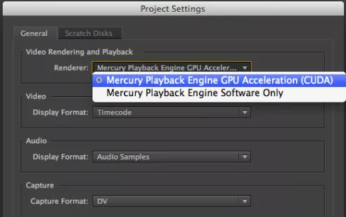 Adobe Premiere Pro Enable Gpu