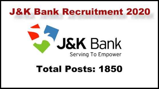 High Court  allows J&K Bank to open online link for 350 PO, 1500 BA posts