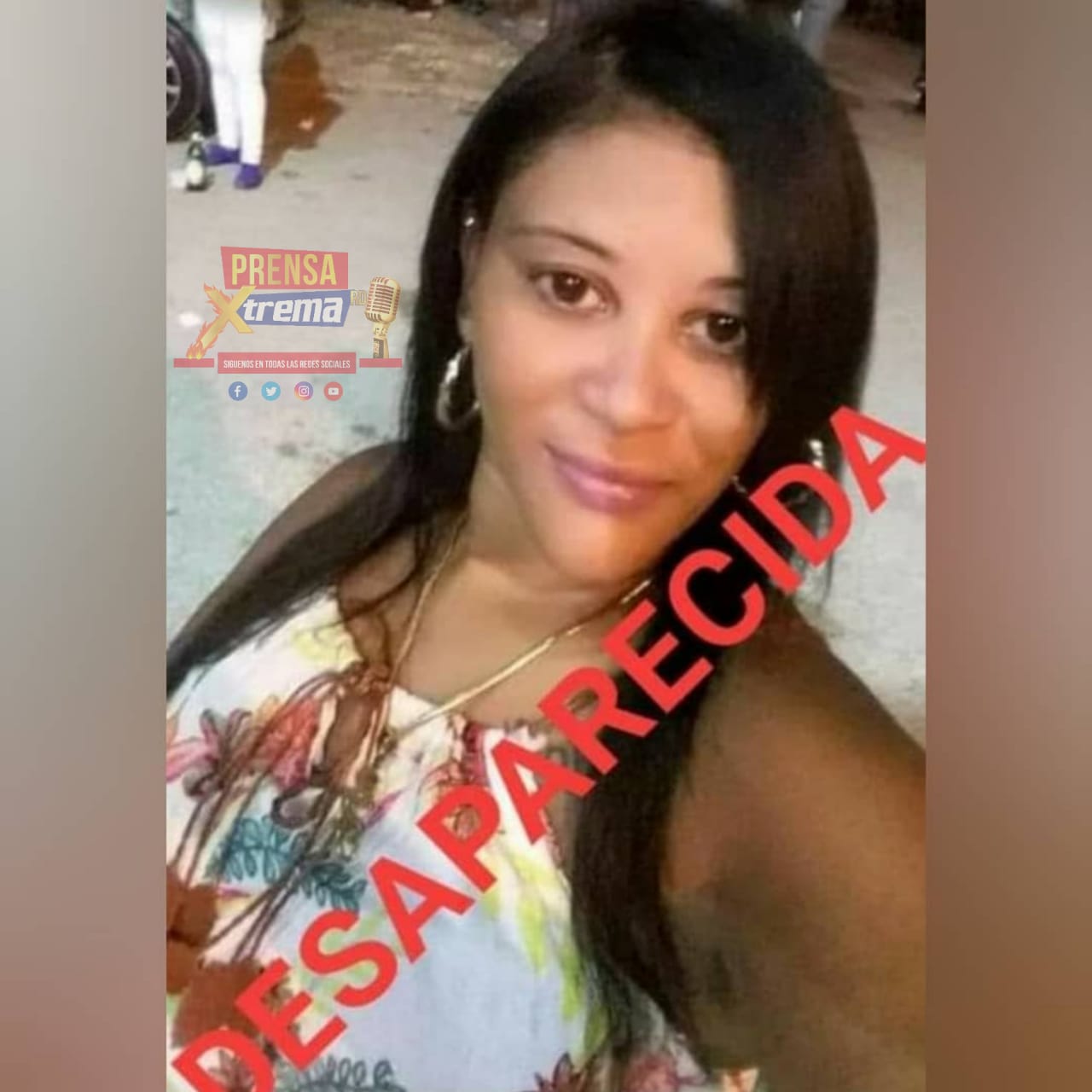 ROSA MARÍA AQUINO LA REPORTAN COMO DESAPARECIDA. 