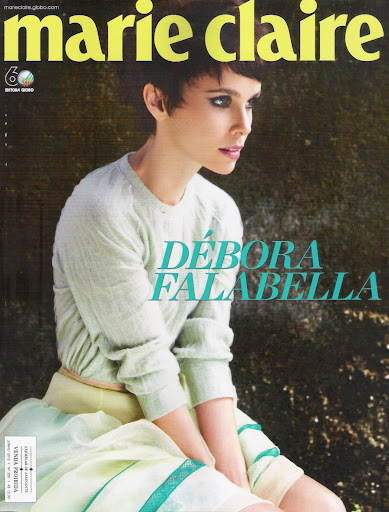 Deborah Falabella, portada de Marie Claire Brasil (junio 2012)