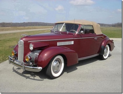 1939 Lasalle Convertible Coupe