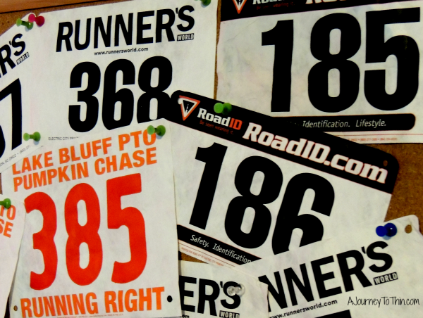 Make a race bib collage