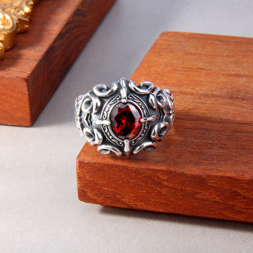 Title 2, Sterling Silver Cross Totem Ring. Express your ...