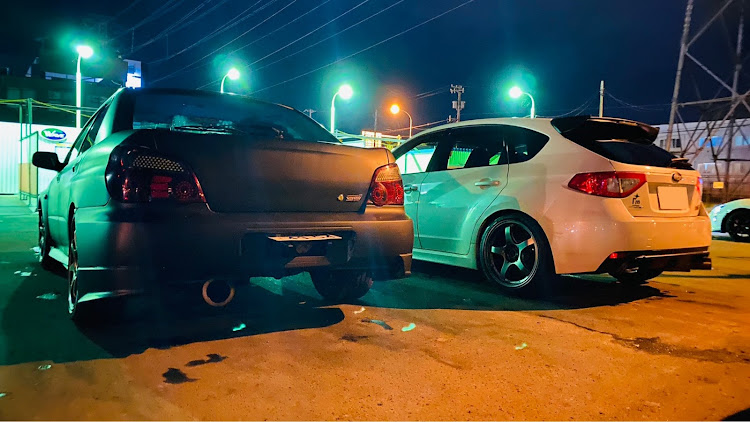 インプレッサ WRX STIのGRB・ウイングレス・ウィングレス良きかな・洗車・７月もよろしくお願いいたしますに関するカスタム事例の投稿画像4枚目