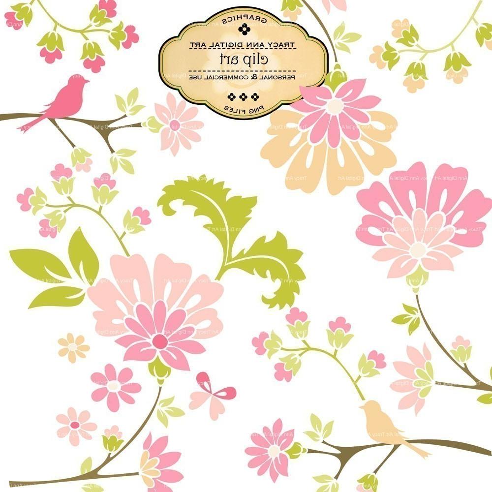 Floral clip art for wedding